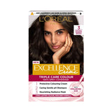 L'Oréal Paris Excellence Crème 3 Natural Darkest Brown Permanent Hair Dye