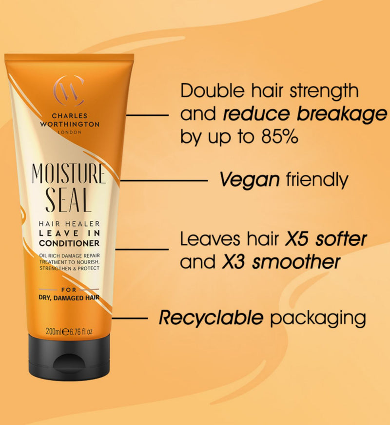 Charles Worthington Moisture Seal Leave In Conditioner 200ml - British product