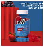 CBDfx Mixed Berry Gummies 1500mg 60 count - British product