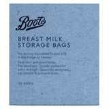 Boots Breast Milk Storage Bags 30 Pack - British product