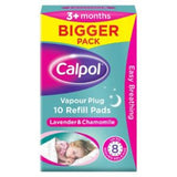 Calpol Vapour Plug Refill Pads Lavender Chamomile 10 Pack - British product