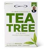 The Eye Doctor tea tree eyelid wipes 20 pack - British product