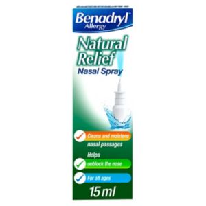 Benadryl Allergy Natural Relief Spray 15ml - British product