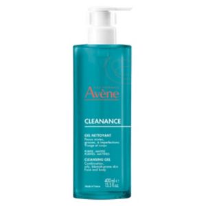Avène Cleanance Cleansing Gel for Oily Blemish-Prone Skin 400ml