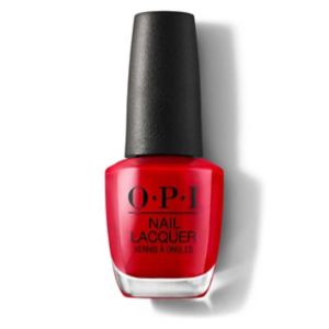 OPI Nail Polish Big Apple Red 15ml, imported from the UK