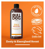 Bulldog Ginger & Patchouli Shower Gel 500ml - British product