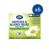 Boots hayfever tablets 10mg 6 packs - British product