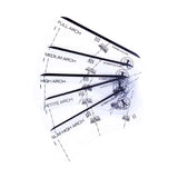 Anastasia Beverly Hills Brow Stencils Set One Five Shapes