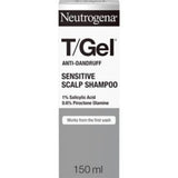 Neutrogena T Gel Shampoo Sensitive Scalp 150ml, imported from the UK