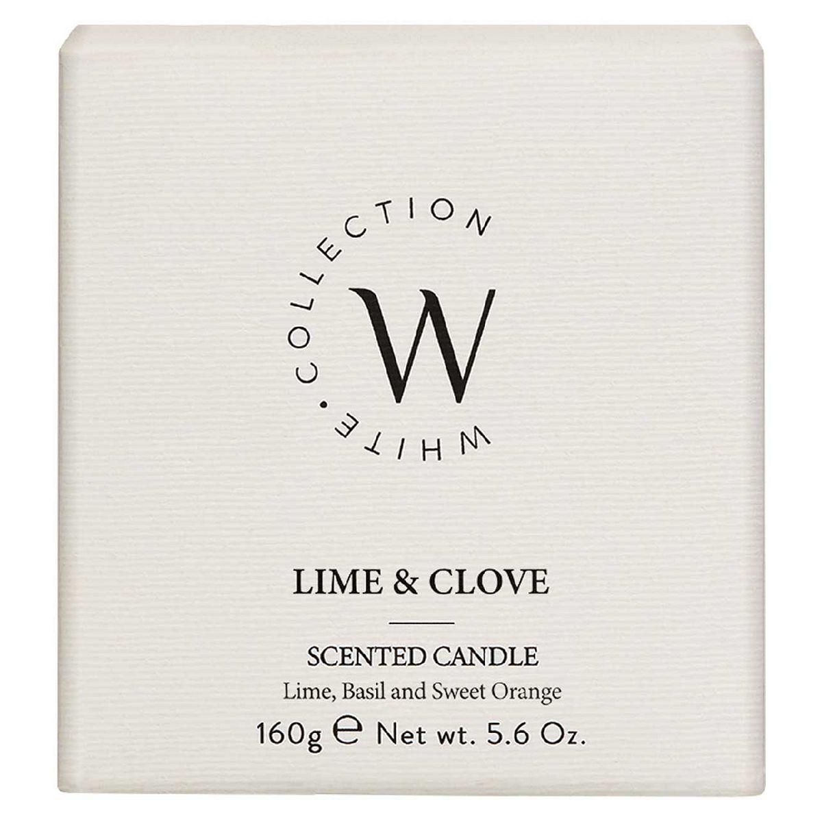 The White Collection Lime & Clove Candle 160g GOODS Boots
