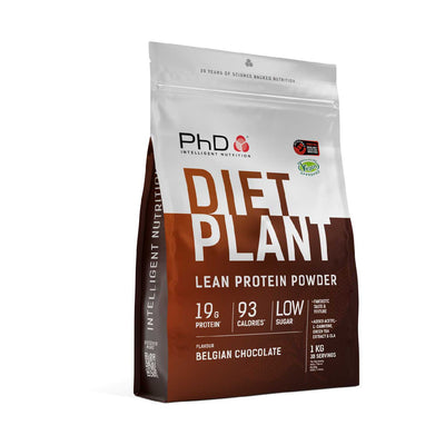 PHD Diet Plant Protein Powder Belgisk Sjokolade 1kg