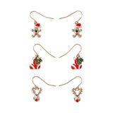 Novelty Christmas Drop Earrings Pack