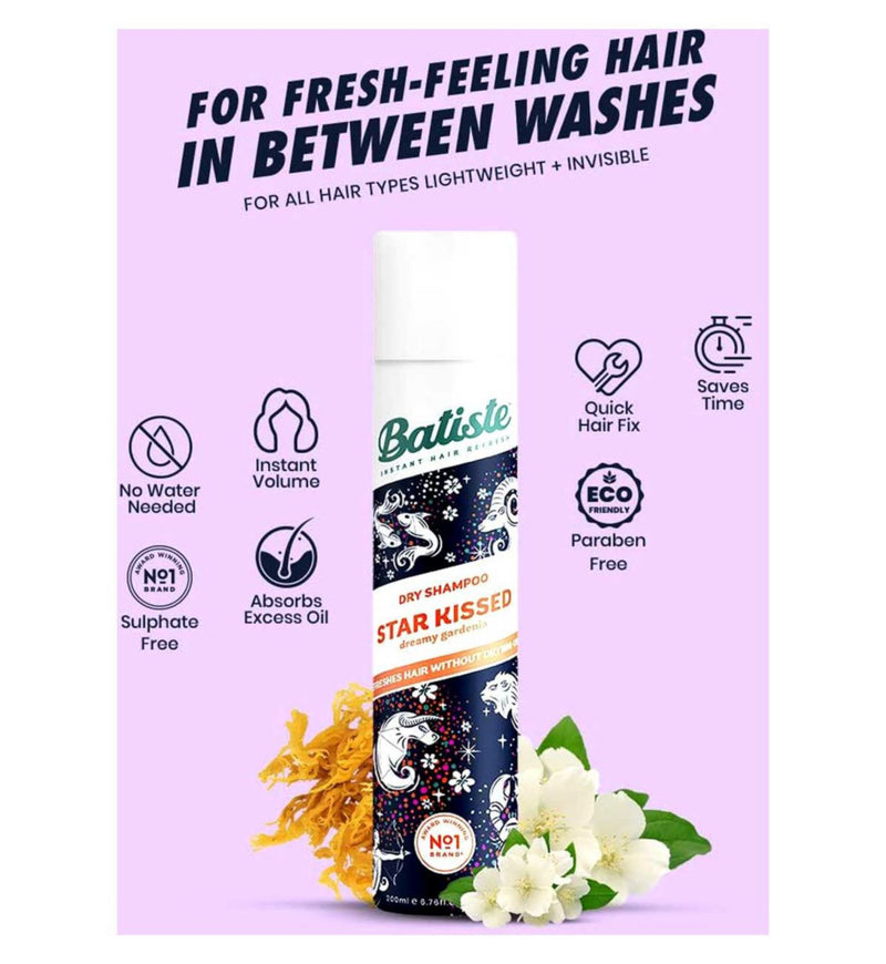 Batiste Star Kissed dry shampoo 200ml - British product