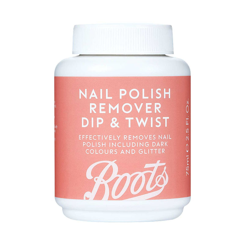 Boots Nail Polish Remover Dip & Twist 75ml - British product