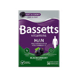 Bassetts Vitamins Man Blackcurrant Flavour Multivitamin Pastilles 30