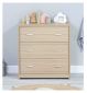 Babymore Luno Veni Chest Changer Oak - British product