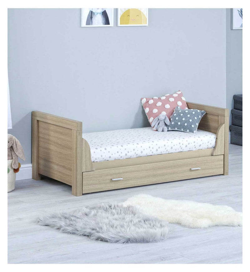 Babymore Luno 2 piece nursery furniture set - Oak, UK version