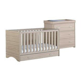 Babymore Veni cot bed set Oak - British product