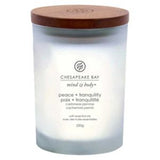 Chesapeake Bay Candle Medium Jar Peace Tranquility, imported from the UK