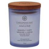 Chesapeake Bay Candle Serenity & Calm Jar Candle 96g - British product