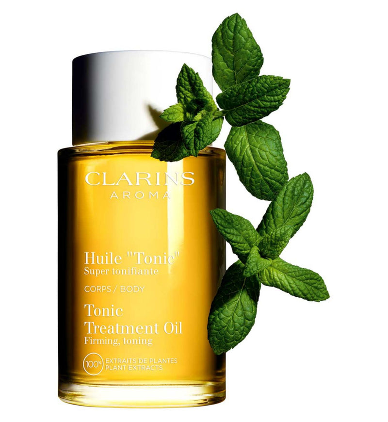 Clarins Tonic Body Treatment Oil 100ml, imported from the UK
