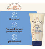 Aveeno Baby Emollient Cream Unscented 150ml - British product