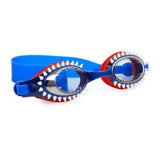 Bling2o Fish-N-Chips Tiger Shark Navy Swimming Goggles Kids