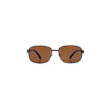Boots Mens Polarised Sunglasses Brown Frame