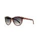 Boots Fashion Sunglasses Berry Brown Animal Pattern - British product