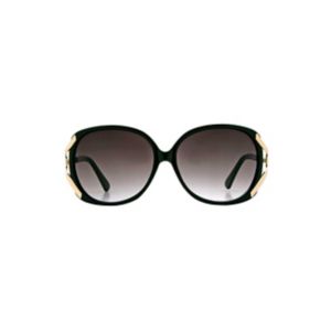 Boots black square frame fashion women's sunglasses - British product