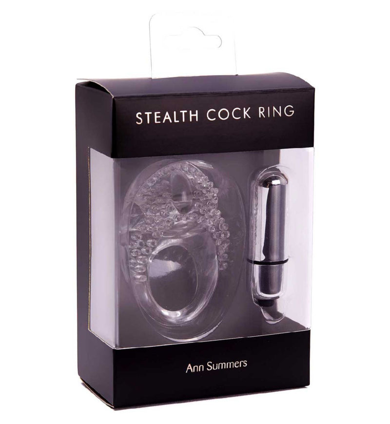 Ann Summers Stealth Cock Ring Clear - British product