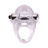 Ann Summers Stealth Cock Ring Clear Vibrating 1-Inch