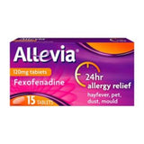 Allevia 120mg Hayfever Relief Tablets x 15, imported from the UK