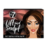 W7 Lift And Sculpt Face Shaping Contour Palette Cream Makeup Kit