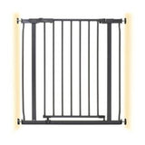 DreamBaby Ava Metal Safety Gate Charcoal Baby Safety Gate 75-81cm