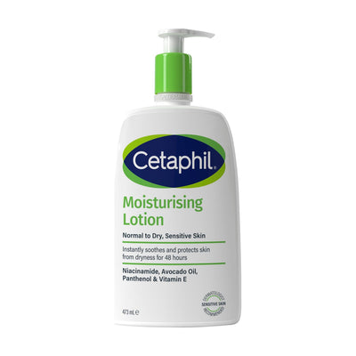 Cetaphil Moisturising Lotion Face & Body Sensitive Skin 473ml