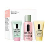 Clinique Oil-Balance Starter Skincare Gift Set Cleanser Exfoliator Moisturiser
