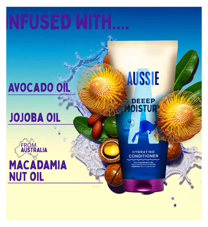 Aussie Deeep Moisture vegan conditioner 200ml - British product