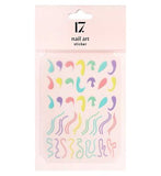Nail Stickers Design 2 Self Adhesive Nail Art, imported from the UK