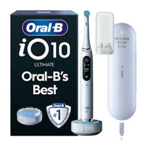 Oral-B iO10 electric toothbrush Stardust White, imported from the UK