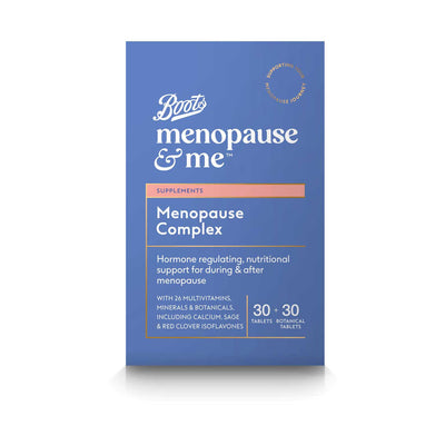 Boots Menopause & Me Menopause Complex 60 Tablets Supplements