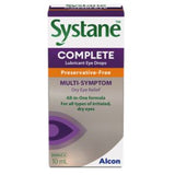 Systane Preservative-Free Complete Eye Drops 10ml (British brand)