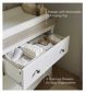 CuddleCo Clara Dresser Driftwood Ash nursery furniture, imported from the UK