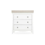 CuddleCo Clara Dresser Driftwood Ash nursery furniture, imported from the UK