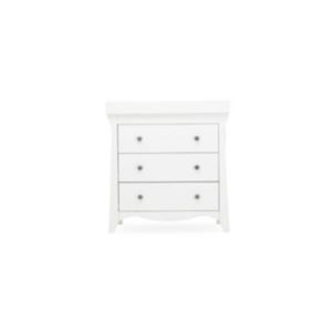 CuddleCo Clara Dresser Changer White - British product