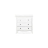 CuddleCo Clara Dresser Changer White - British product