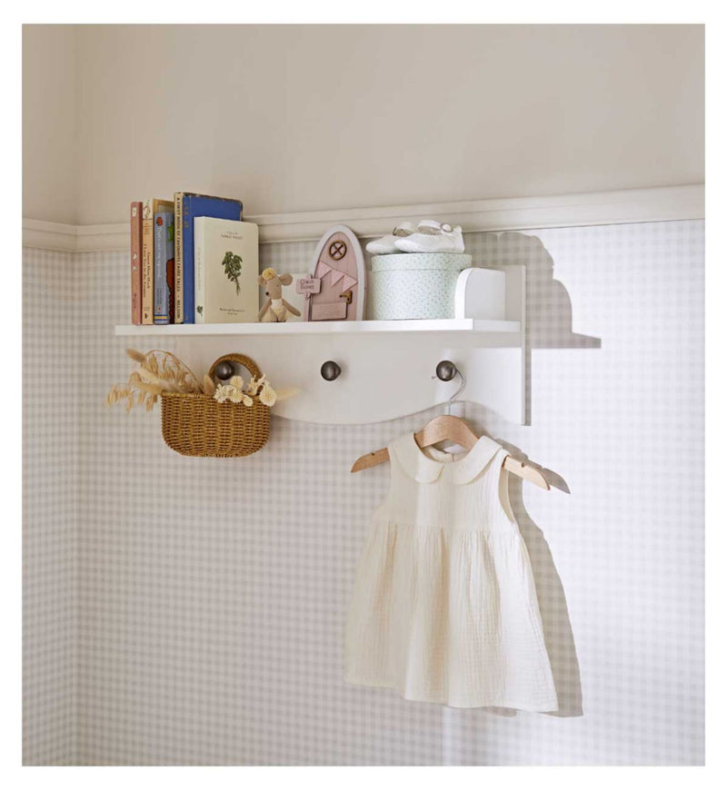 CuddleCo Clara Shelf White - British product