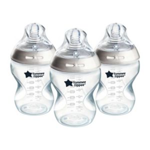Tommee Tippee Natural Start Anti-Colic Baby Bottle Slow Flow Pack of 3