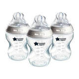 Tommee Tippee Baby Bottle Anti-Colic Slow Flow Pack of 3 (British brand)