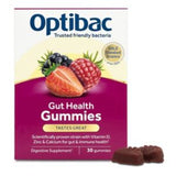 Optibac Gut Health Gummies Mixed Berry 30 Count, imported from the UK